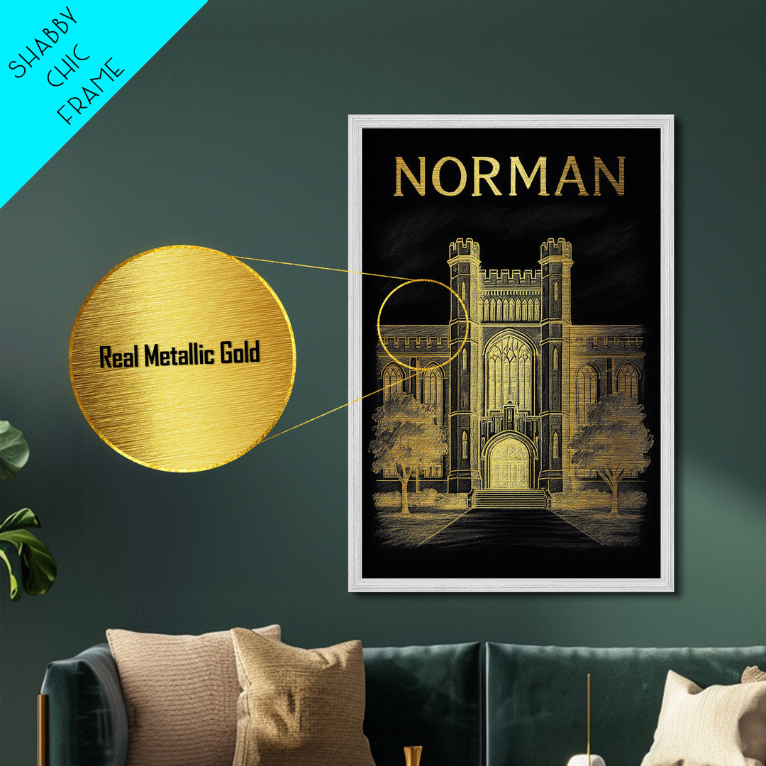 North Las Vegas Nevada travel, Metallic Gold Print, Modern House Art, Metal Art, Wood Framed Art, Wanderlust Gift, Travel Art Prints