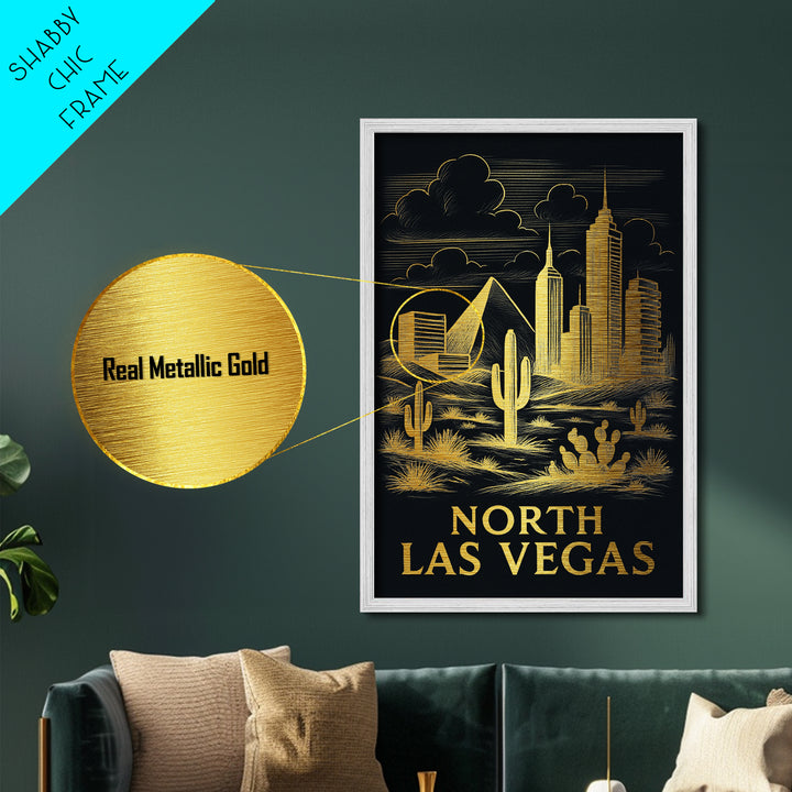 Oceanside California art, Metallic Gold Art, Best Friend Gifts, Metal Art, Wood Framed Art, Birthday Travel Gift, Destination Gift