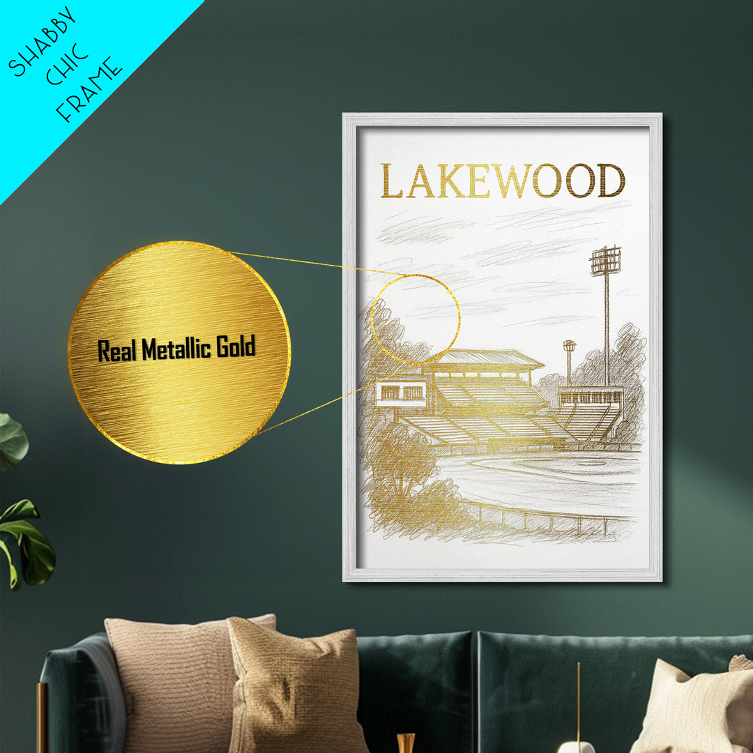 Lakewood Colorado art, Metallic Gold Art, Modern House Art, Metal Art, Wood Framed Art, Graduation Travel Gift, Travel Gift