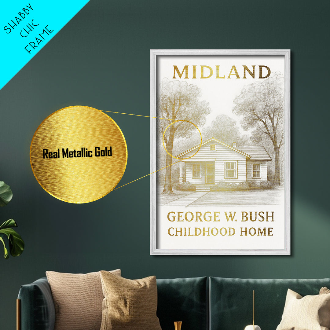 Miami Gardens Florida art, Metallic Gold Art, Travel Art Prints, Metal Art, Wood Framed Art, Adventure Lover Gift