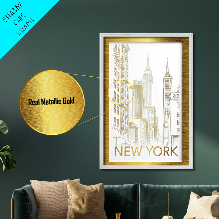 Norman Oklahoma travel, Metallic Gold Print, Modern House Art, Metal Art, Wood Framed Art, Traveler Gift, Destination Gift