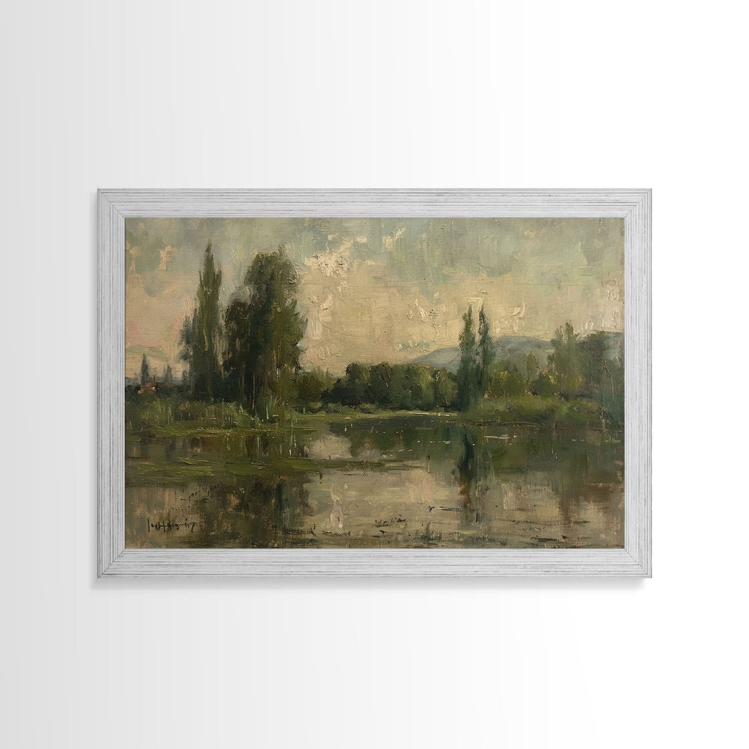 NuevArt Vintage Fine Art Landscape Art Print | Vintage Painting | Wall Art | Large Print | Landscape Painting | Fall Art Print