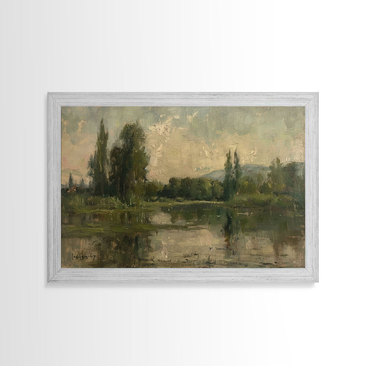 NuevArt Vintage Fine Art Landscape Art Print | Vintage Painting | Wall Art | Large Print | Landscape Painting | Fall Art Print