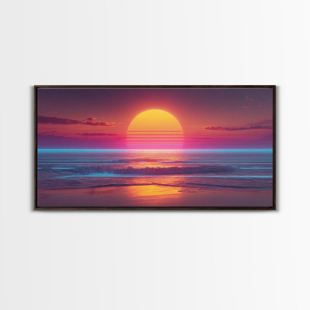 Elegant Lotus Flower Ripple In Water Soft Minimalist Painting Wall Art Framed Canvas Print For Bedroom Decor