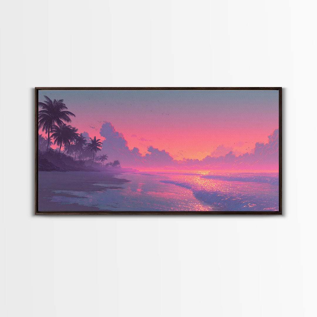 Vibrant Cityscape Painting With Colorful Lights Abstract Urban Wall Art Canvas Print Modern Wall Decor Living Room Art