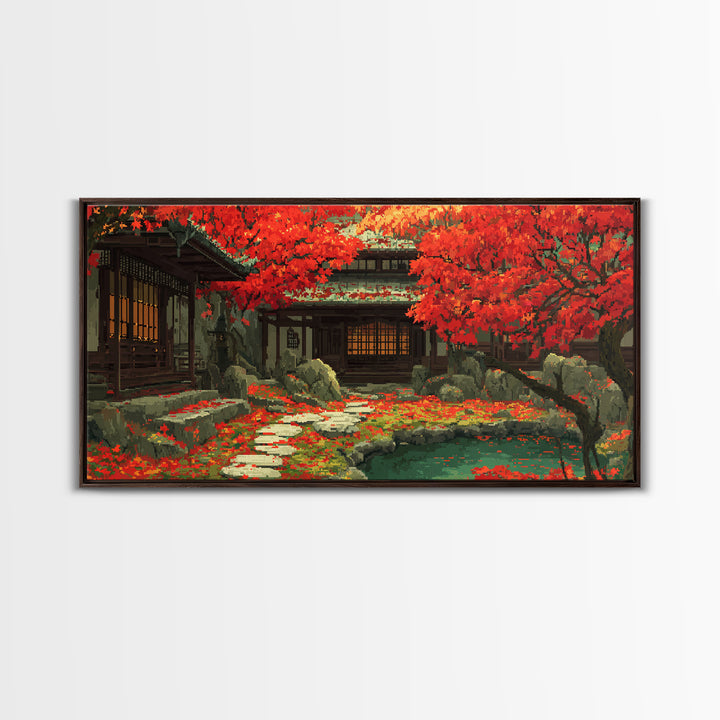 Peaceful Dock At Dusk Over Water Painting Wall Art Canvas Print For Bedroom Decor And Tranquil Living Room Wall Decoration