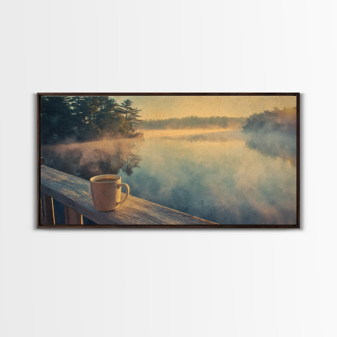 Epic Warrior At Sunset Landscape Scene Large Framed Canvas Print Dramatic Fantasy Wall Art