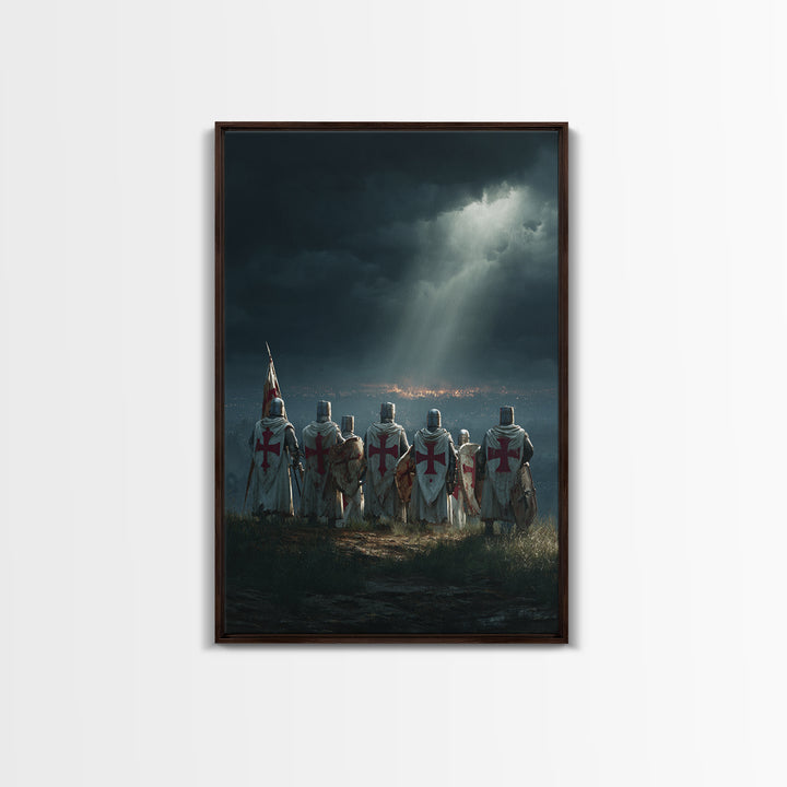 Realistic Polar Bear Urban Mural Wall Art Canvas Print For Contemporary Home And Eclectic Wall Decor
