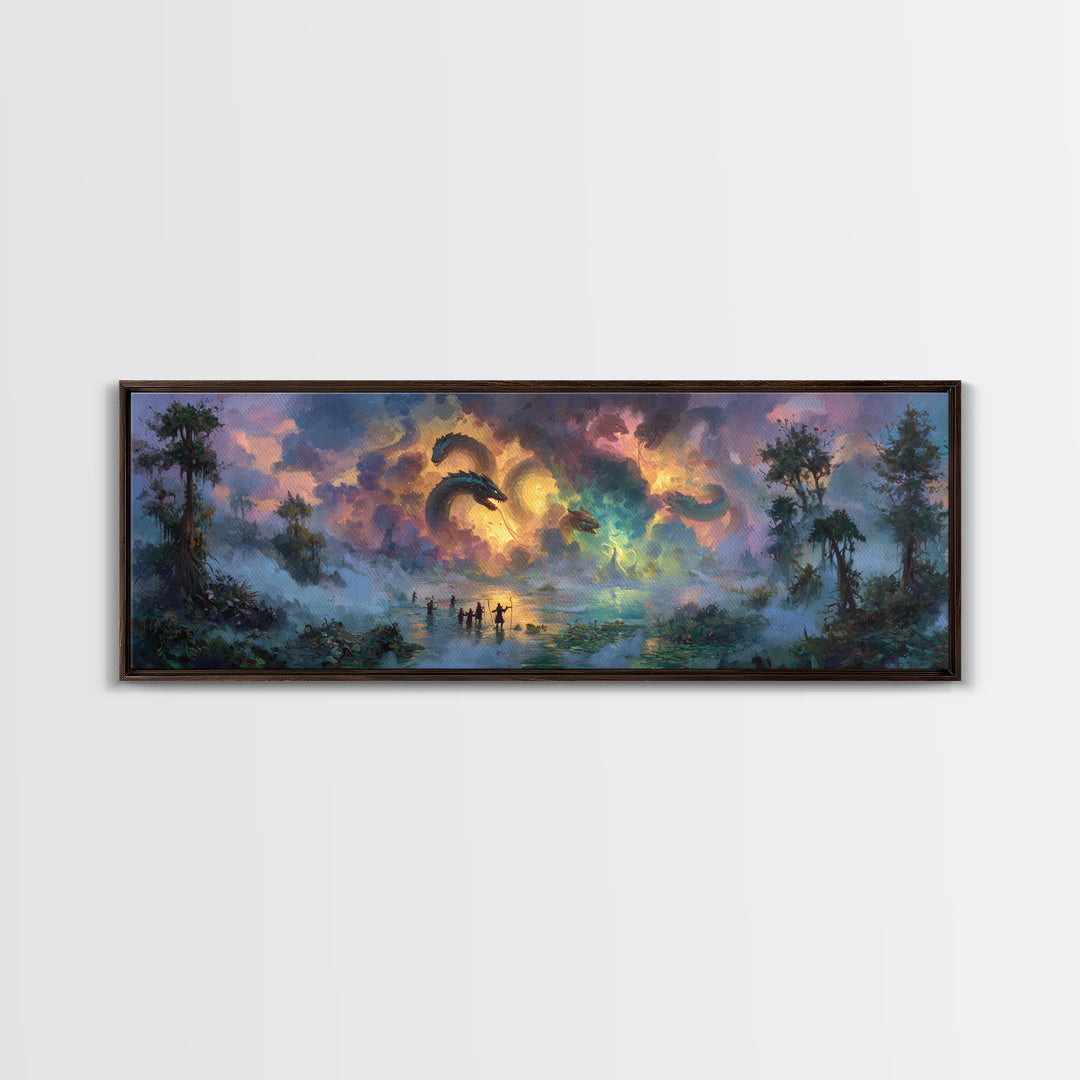 Panoramic View Of Pilgrims At Holy Kaaba Mecca Cityscape Painting Framed Canvas Print Religious Islamic Wall Art For Home Decor