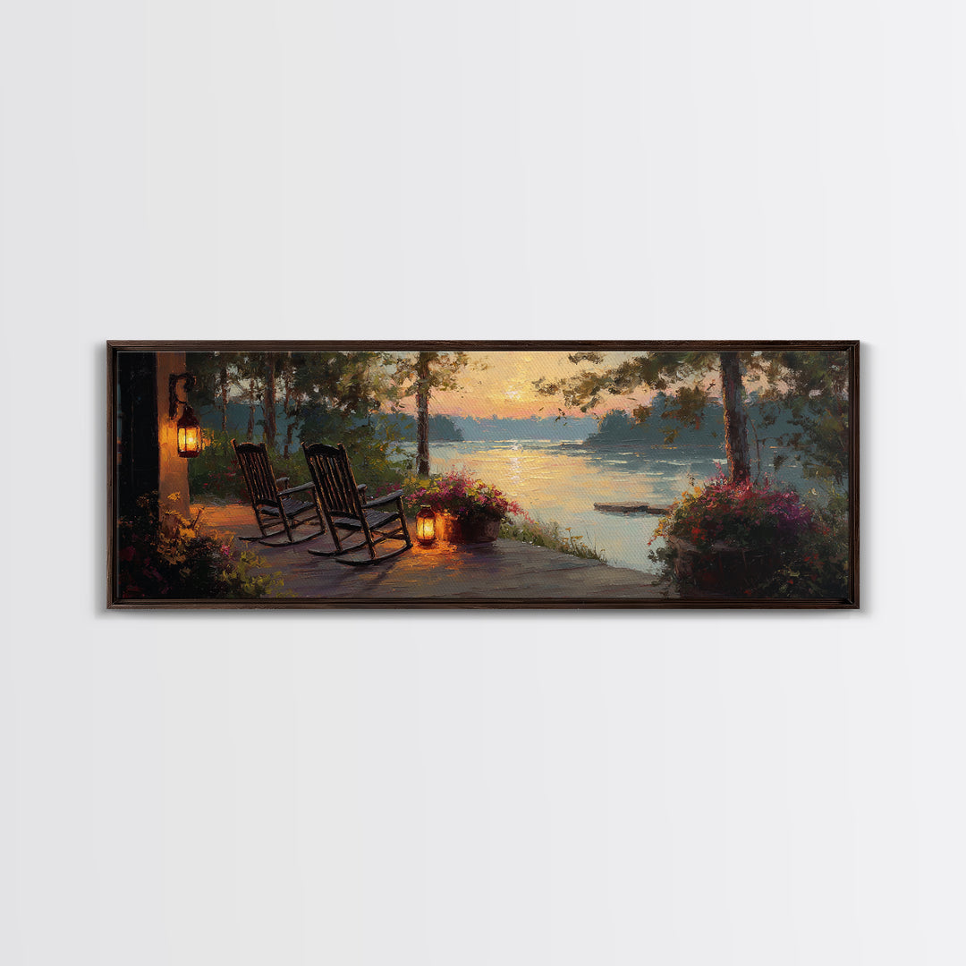 Still Life Painting Of Nautical Essentials With Rope, Hat And Oar On Weathered Dock Rustic Coastal Wall Art