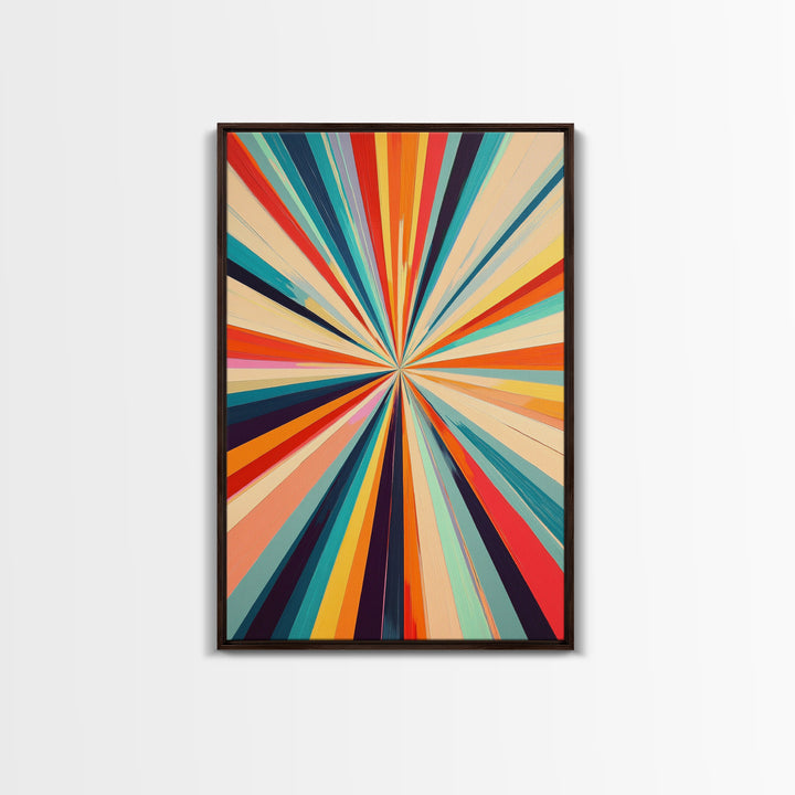 Mid Century Modern Vertical Print, Tall Narrow Art, Modern Vertical Wall Art Print, Abstract Art, Geometric Wall Art, Home Decor, Large Boho Wall Art