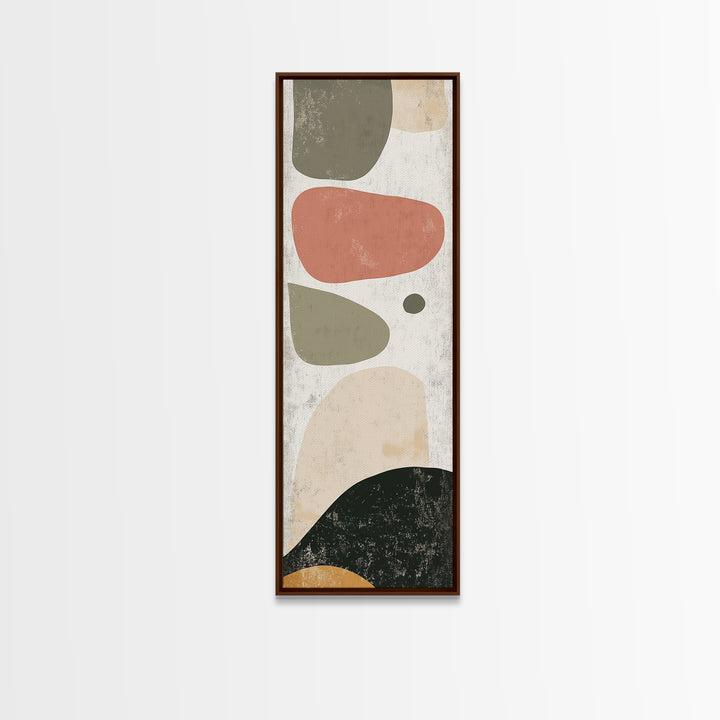 Framed Canvas Print Geometric Abstract Art Minimalist Wall Art Modern Living Room Decor Ideal Boho Art Bedroom Modern Fall Wall Art