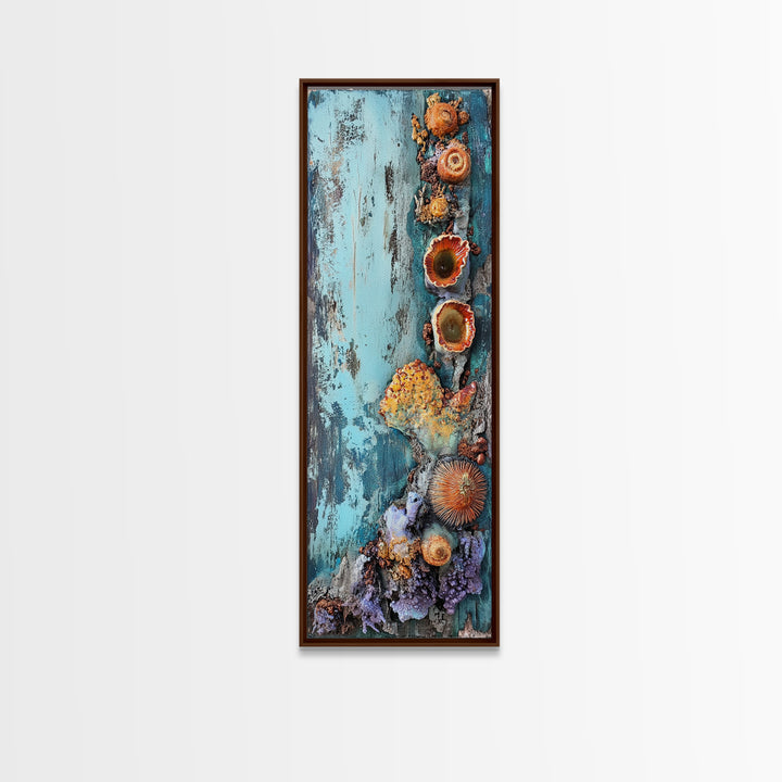 Abstract, Modern Art, Framed Canvas Print, geometric wall art, wabi sabi art, minimalist art, extra wide art, vertical wall art, gift idea