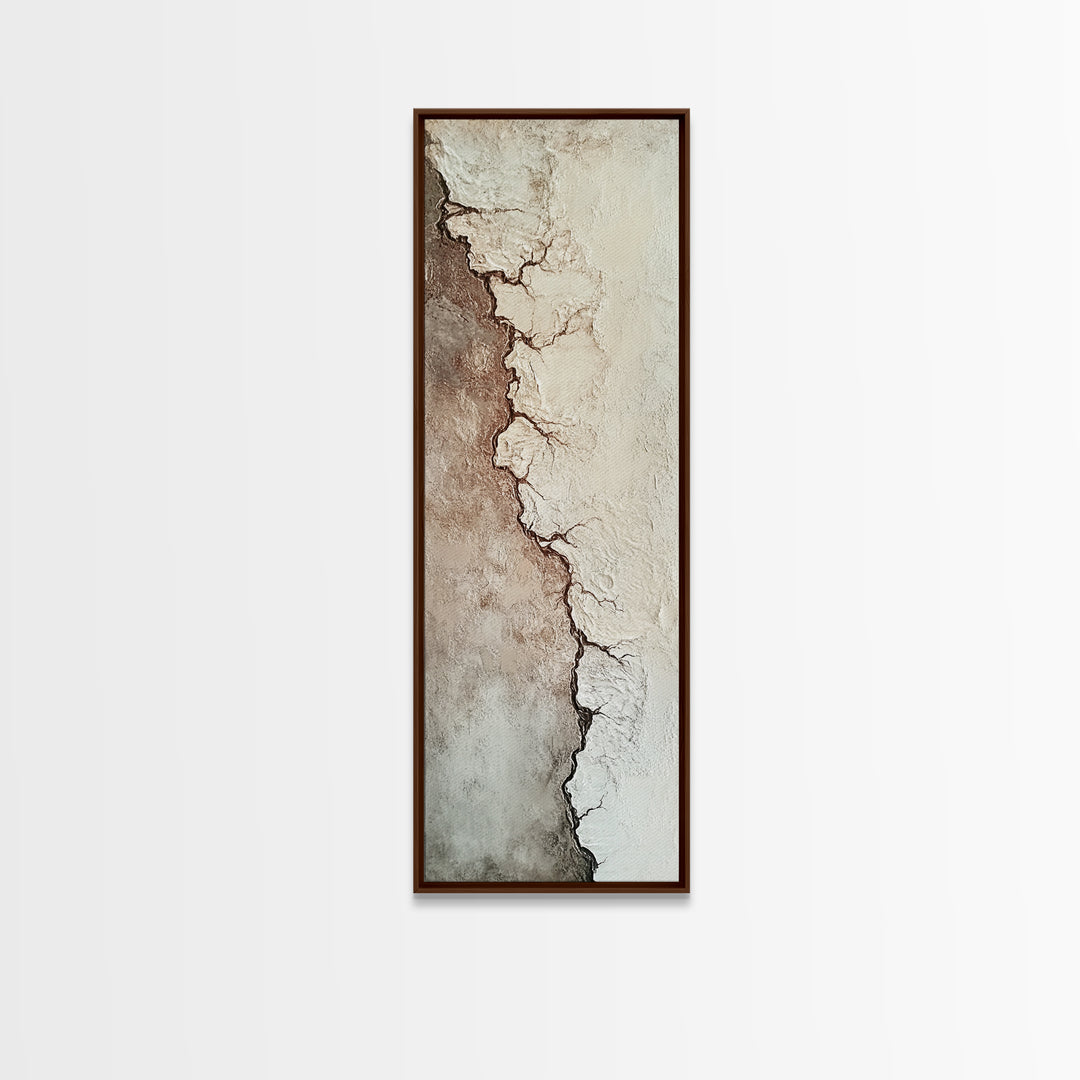 Textured abstract, wabi sabi wall art, minimalist art, geometric wall art, extra wide art, framed canvas print, sage green wall art