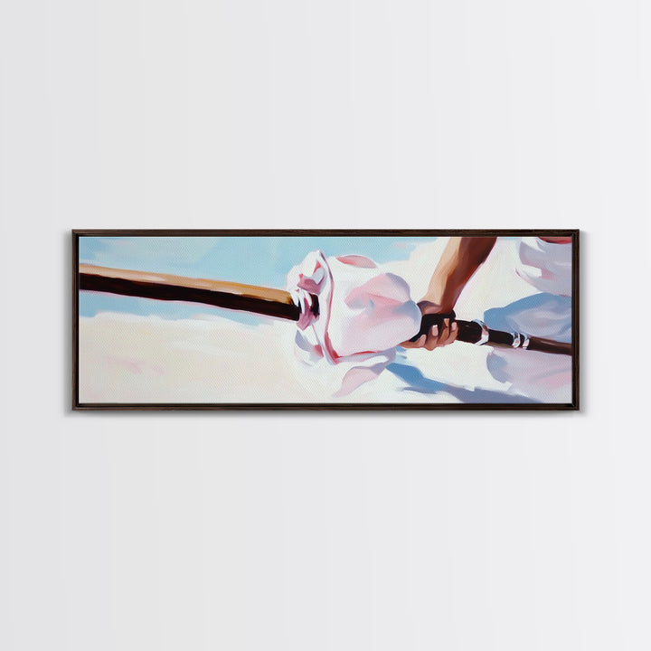 Coastal Serenity, Beach House Decor, Minimalist Ocean Art, Tranquil Seascape, Framed Canvas Print, Nautical Wall Art, Living Room Art