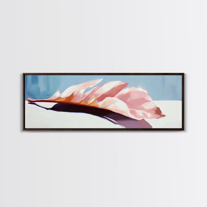 Autumn Leaves, Fall Nature Art, Warm Toned Wall Art, Cozy Aesthetic, Framed Canvas Print, Seasonal Home Decor, Bedroom Accent Piece