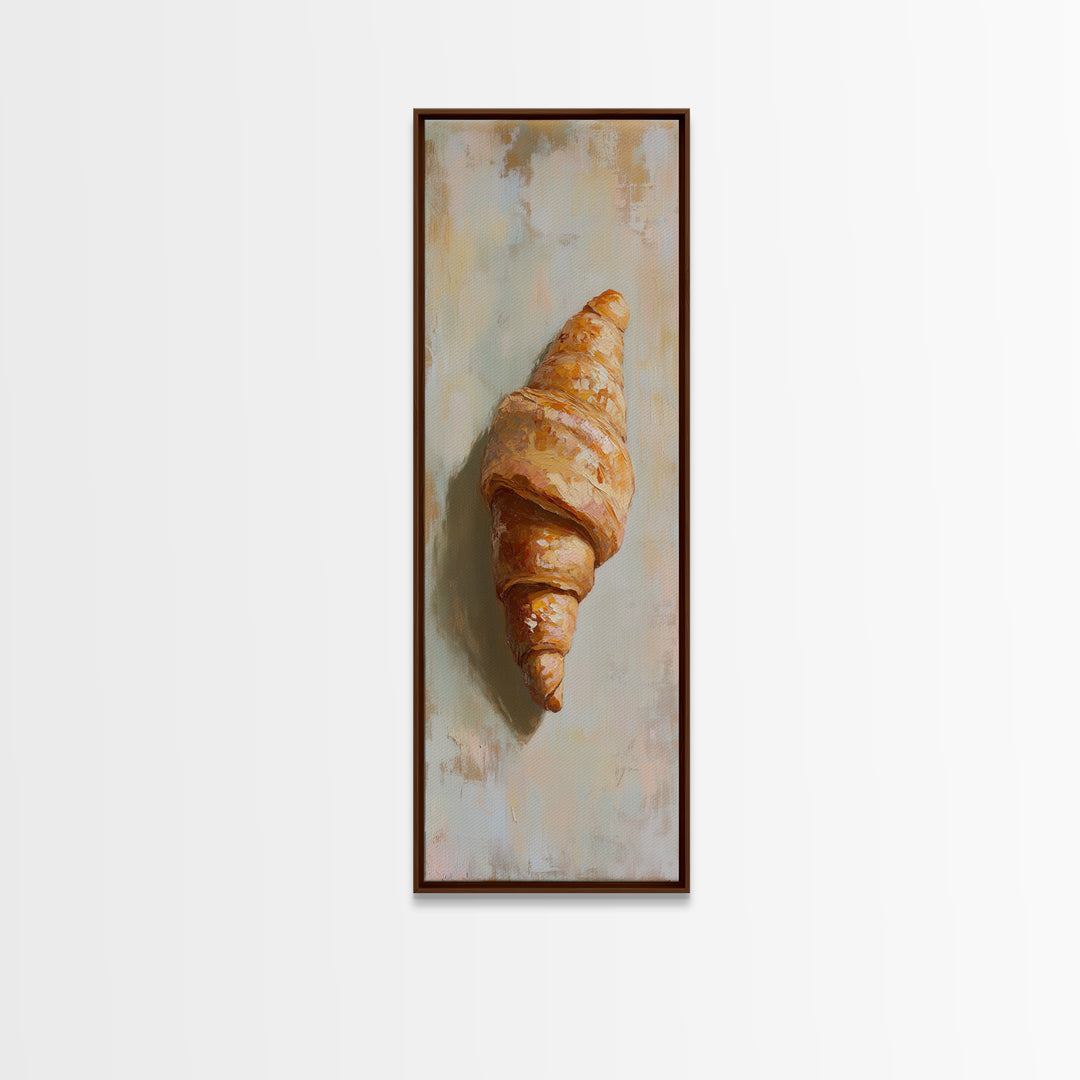 Orange Seashell Canvas Print, Coastal Wall Art, Beach House Decor, Nautical Bathroom Art, Ocean Inspired Home Decor, Gift For Her
