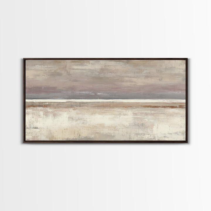 Minimal Two Figure Line Drawing Framed Canvas Print, Above Bed Art, Minimalist Decor, Bedroom Decor, Fine Art, Serenity, ABA-2x1-28