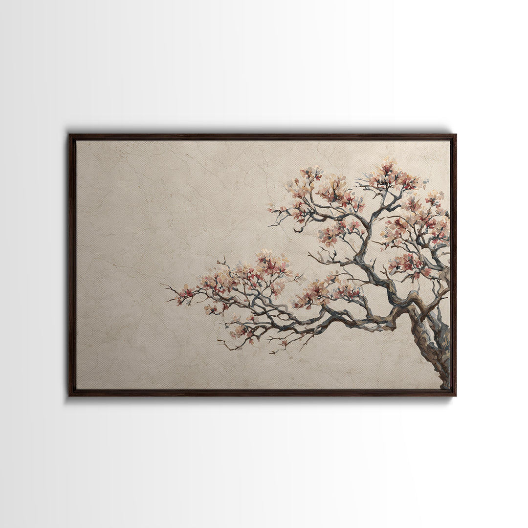 Japandi Ink Shapes Canvas Print, Above Bed Art, Original Art, Bedroom Decor, Abstract Art, Serenity, Sage Green Wall Art, ABA-3x2-22