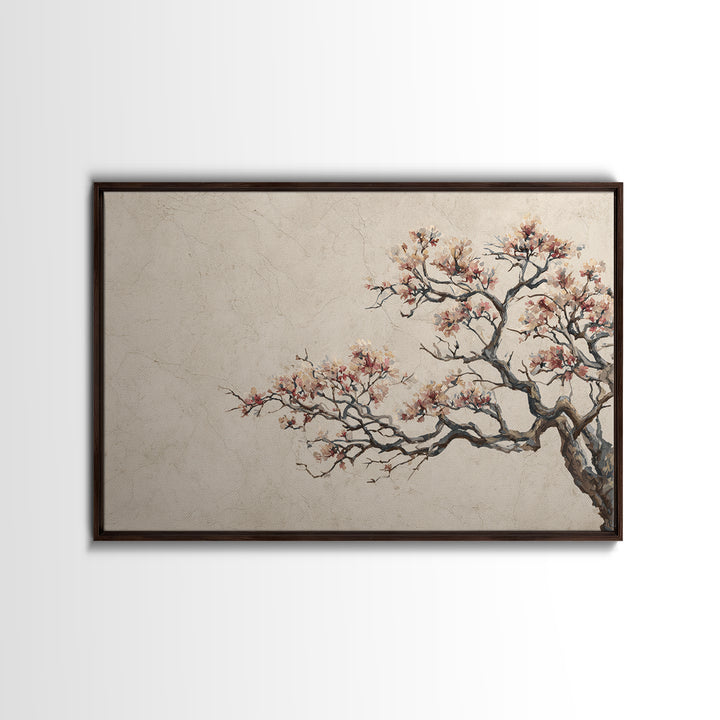 Japandi Ink Shapes Canvas Print, Above Bed Art, Original Art, Bedroom Decor, Abstract Art, Serenity, Sage Green Wall Art, ABA-3x2-22
