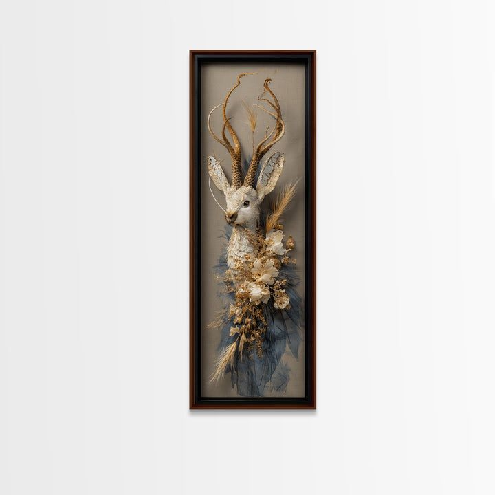 Butterfly Specimen Composition Framed Canvas Print, Animal Art, Printable Art, Living Room Decor, Fine Art, Creature, ANI-1x3-83