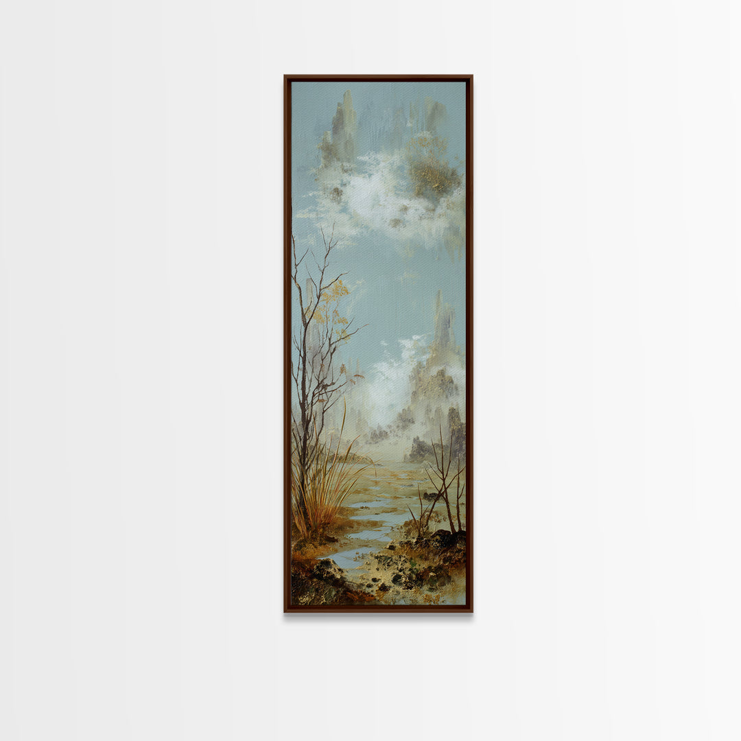 Surreal Dream Landscape Canvas Print, Art, Boho Decor, Living Room Decor, Fine Art, Printable Wall Art, Wall Art Prints, ART-1x3-23