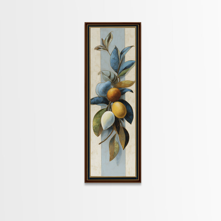 Bold Pop Fruit Composition Canvas Print, Art, Gallery Decor, Living Room Decor, Fine Art, Contemporary Art, Wall Art, ART-1x3-28