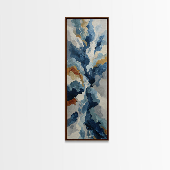 Abstract Water Forms Canvas Print, Art, Neutral Decor, Living Room Decor, Abstract Art, Art Prints, Digital Art, ART-1x3-7