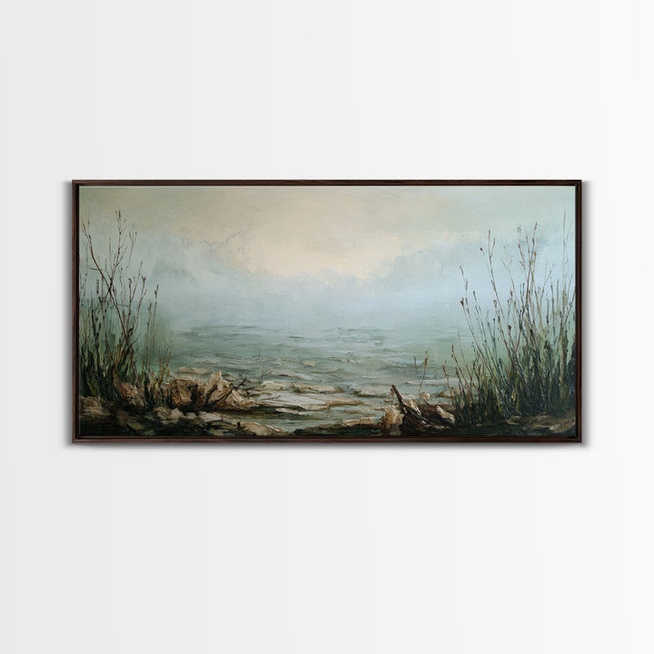 Surreal Dream Landscape Canvas Print, Art, Printable Wall Art, Living Room Decor, Watercolor Art, Canvas Art, ART-2x1-31