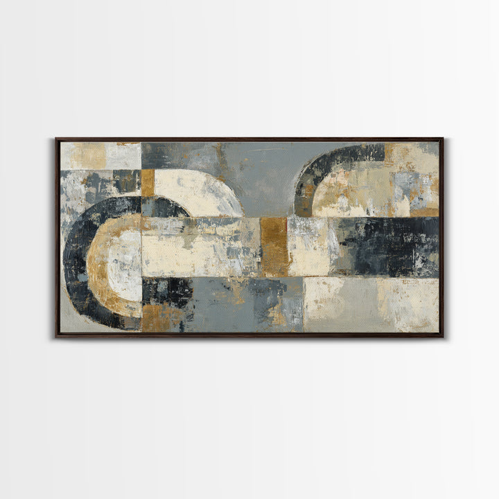 Textured Neutral Abstraction Canvas Print, Art, Textured Painting, Living Room Decor, Abstract Art, Digital Wall Art, ART-2x1-57