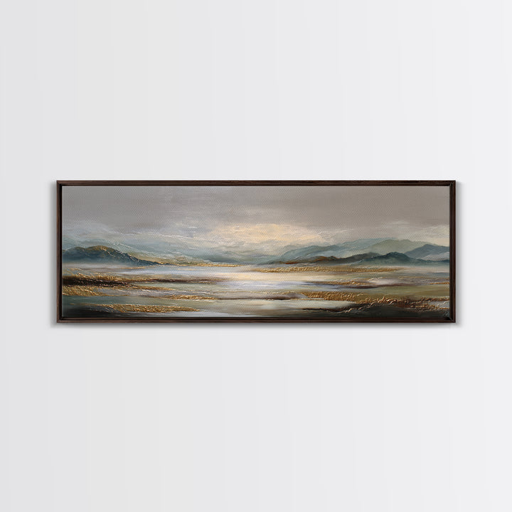 Surreal Dream Landscape Canvas Print, Art, Wall Art Prints, Living Room Decor, Fine Art, Ai Art, Textured Wall Art, ART-3x1-75