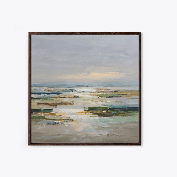 Oversized Abstract Landscape Canvas Print, Above Sofa Art, Modern Art, Living Room Decor, Fine Art, Statement, Art Print, ASA-1x1-25