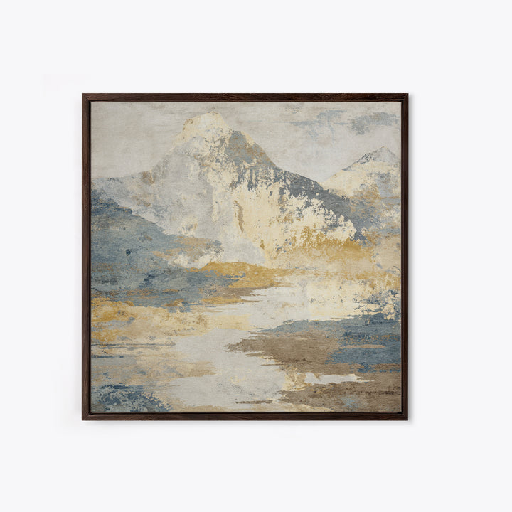 Sunlit Rolling Hills Canvas Print, Above Sofa Art, Gallery Decor, Living Room Decor, Fine Art, Statement, Minimalist Decor, ASA-1x1-89