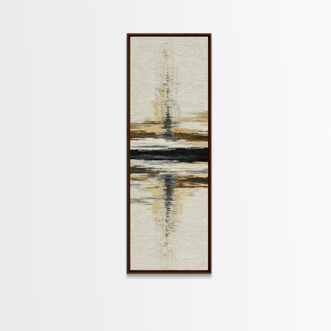 Sunlit Rolling Hills Framed Canvas Print, Above Sofa Art, Coastal Decor, Living Room Decor, Fine Art, Statement, Luxury Decor, ASA-1x3-29