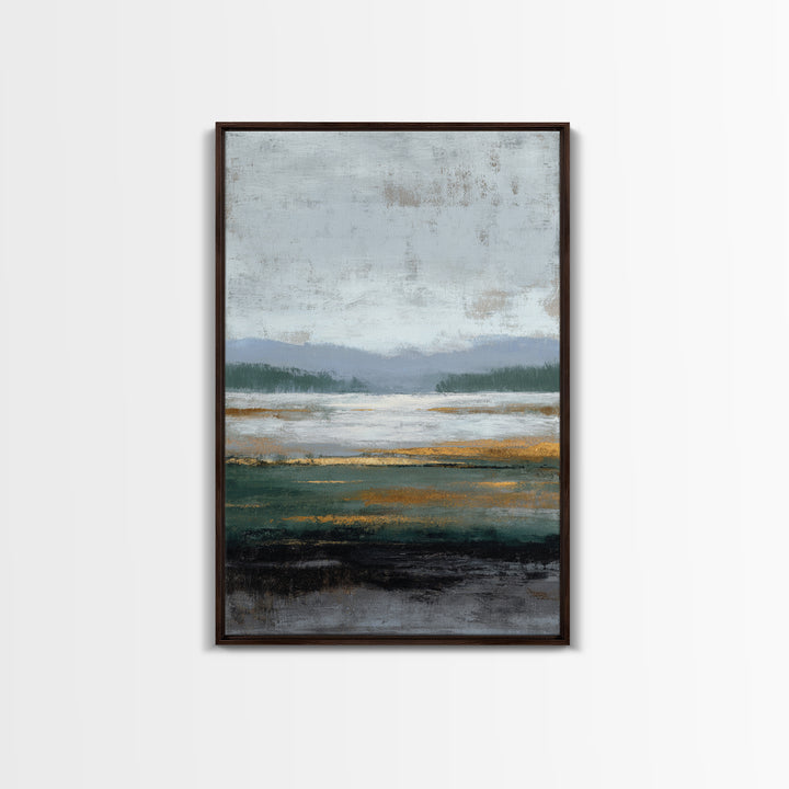 Oversized Abstract Landscape Canvas Print, Above Sofa Art, Art Print, Living Room Decor, Fine Art, Statement, Textured Wall Art, ASA-2x3-9