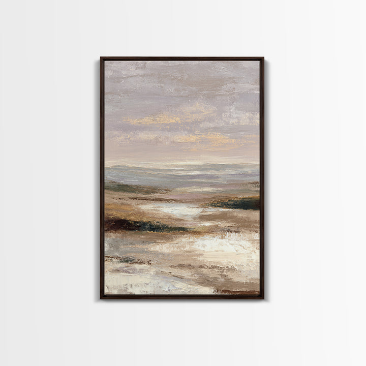 Sunlit Rolling Hills Framed Canvas Print, Above Sofa Art, Large Wall Art, Living Room Decor, Statement 497, Set of Wall Art, ASA-2x3-97