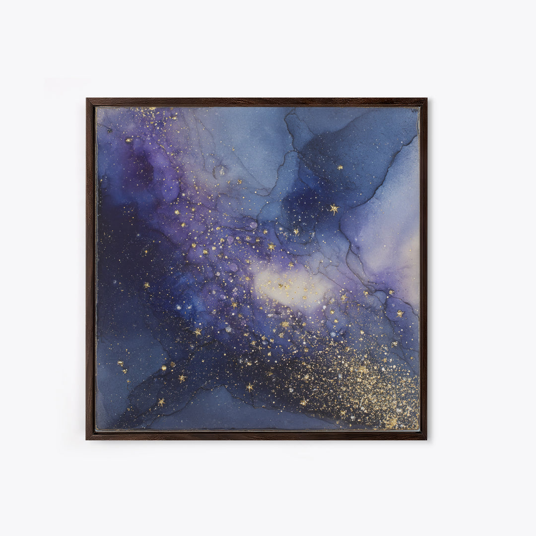 Scorpio Formed from Stars and Jeweled Shadows Canvas Print, Astrology Art, Zodiac Sign Print, Living Room Decor, Zodiac, AST-1x1-10
