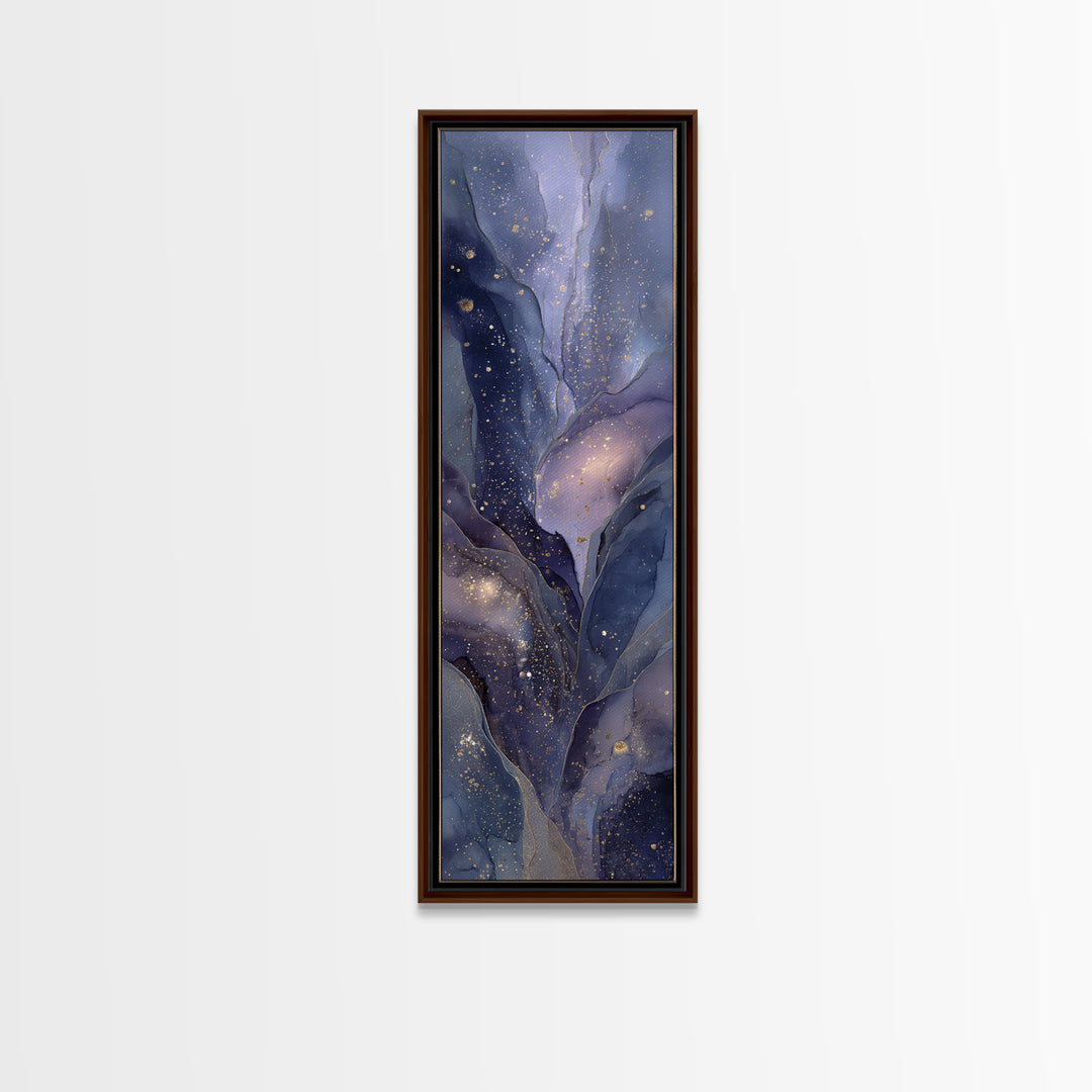 Scorpio Formed from Stars and Jeweled Shadows Framed Canvas Print, Astrology Art, Neutral Decor, Living Room Decor, Zodiac, AST-1x3-46