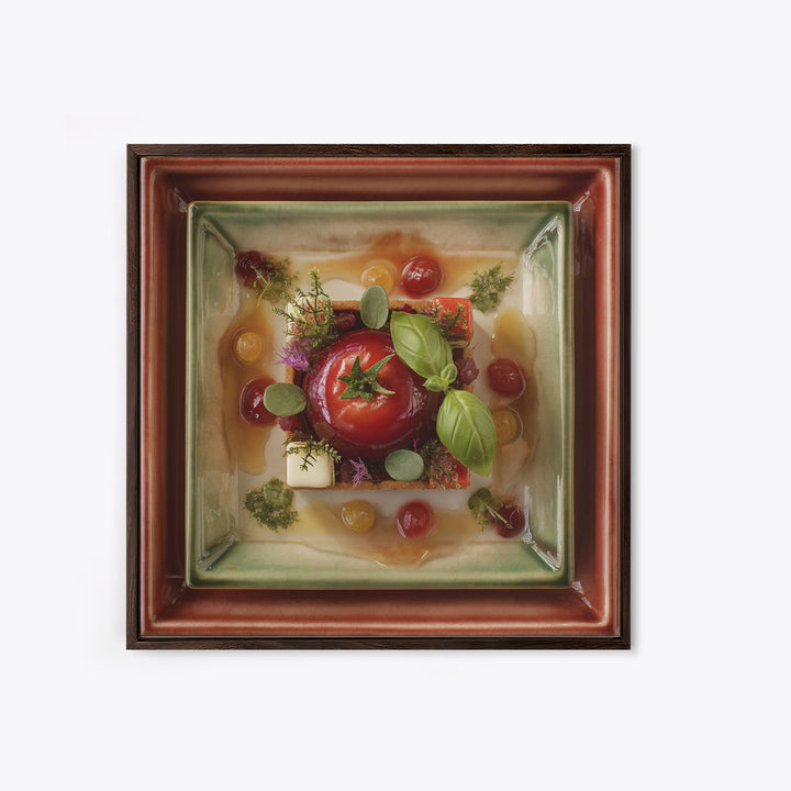 Cherry Tart Still Life Canvas Print, Bakery Art, Fine Art Print, Bakery Decor, Fine Art, Patisserie, Printable Wall Art, BAK-1x1-5