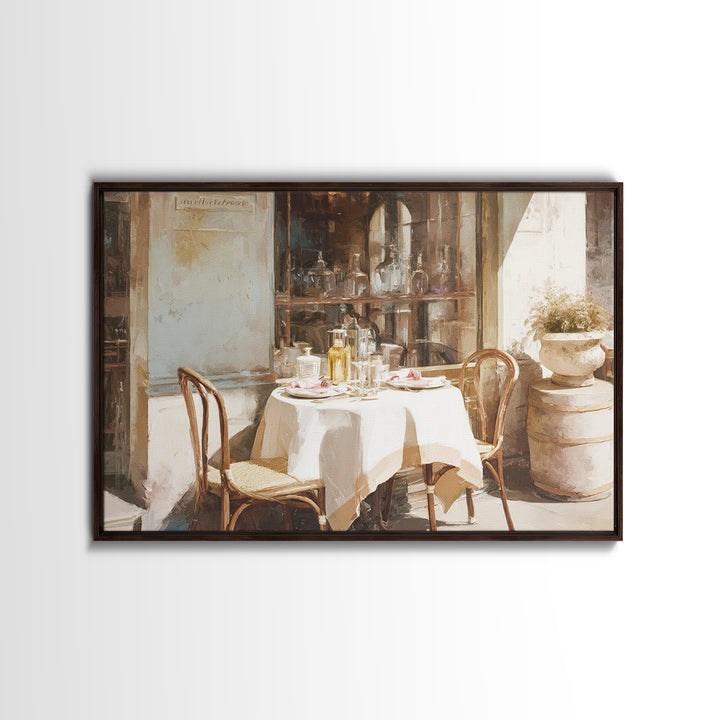 Parisian Dessert Poster Canvas Print, Bakery Art, Luxury Decor, Bakery Decor, Fine Art, Patisserie, Kitchen Wall Art, BAK-3x2-76