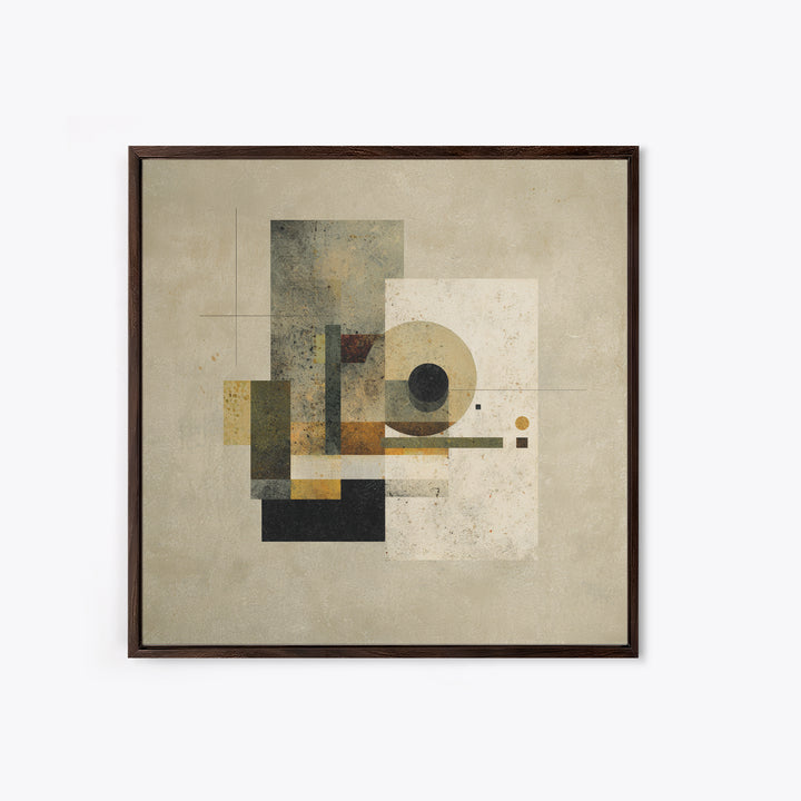 Bold Billiards Eight Ball Composition Canvas Print, Basement Art, Cocktail Art, Living Room Decor, Fine Art, Retreat, BAS-1x1-76