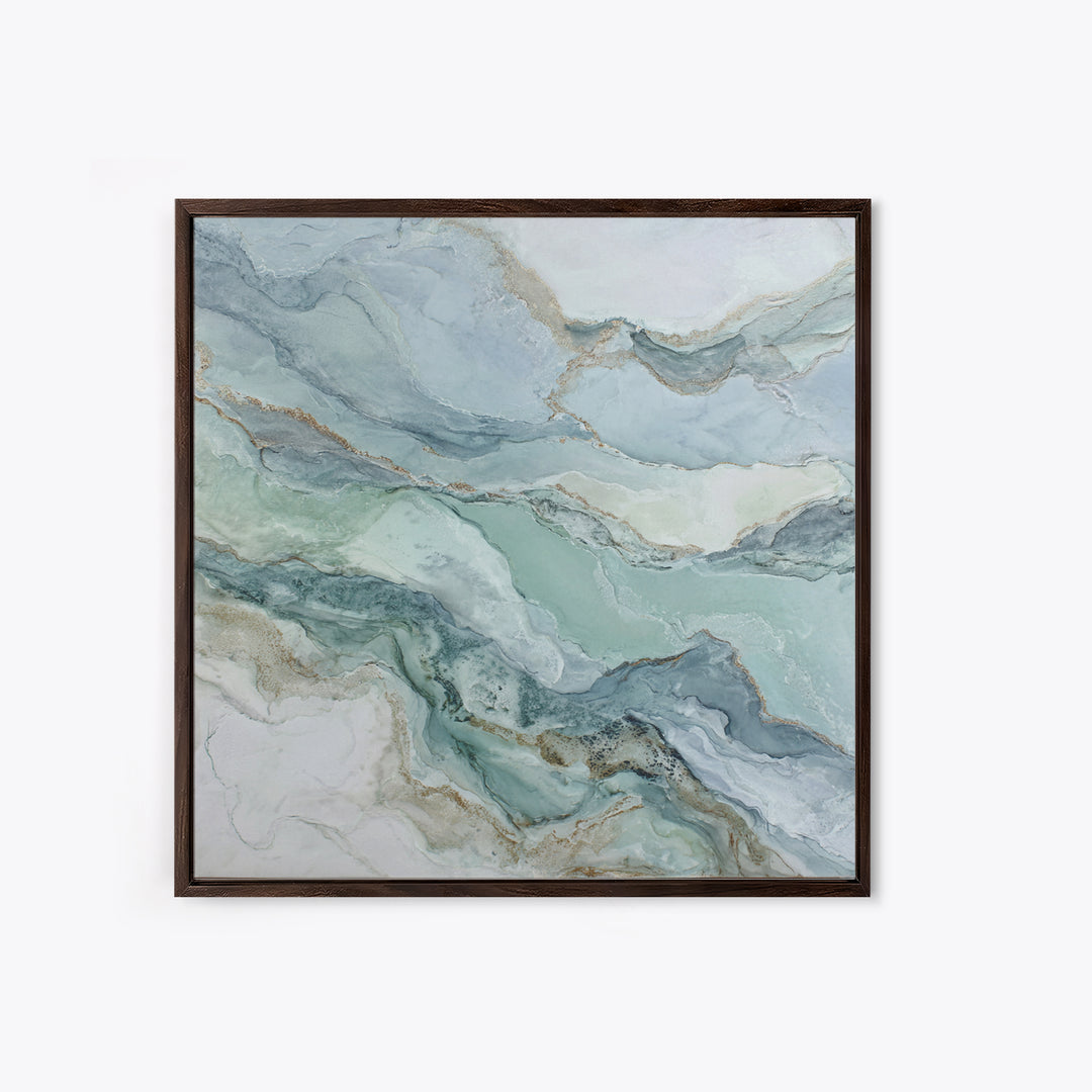 Abstract Marble Texture Framed Canvas Print, Bathroom Art, Luxury Decor, Bathroom Decor, Abstract Art, Spa, Digital Wall Art, BAT-1x1-40