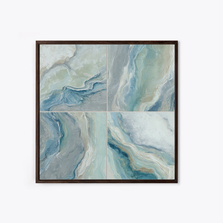 Abstract Marble Texture Framed Canvas Print, Bathroom Art, Bathroom Prints, Bathroom Decor, Abstract Art, Spa, Trendy Wall Art, BAT-1x1-64