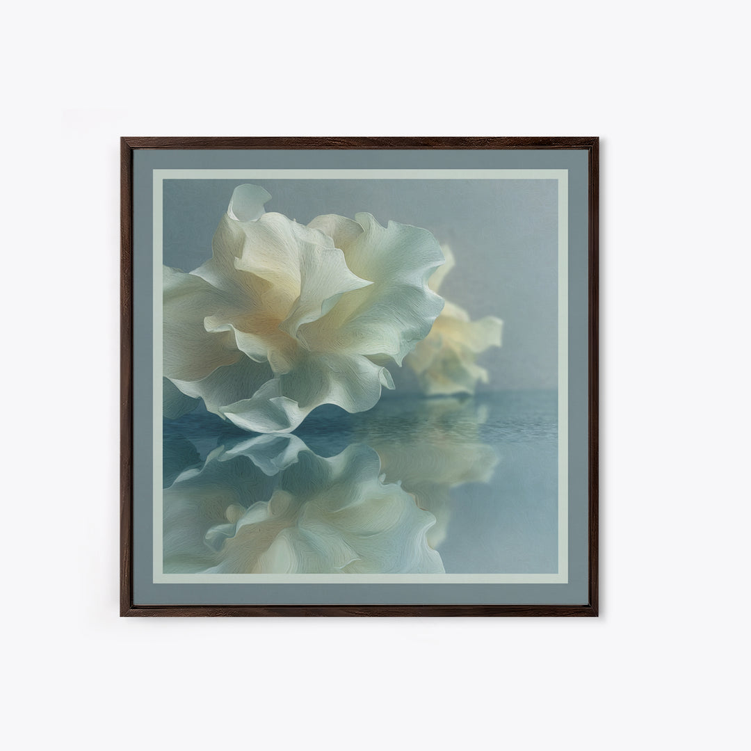 Soft Figure Line Drawing Framed Canvas Print, Bathroom Art, Bathroom Wall Art, Bathroom Decor, Fine Art, Spa, Retro Wall Art, BAT-1x1-7