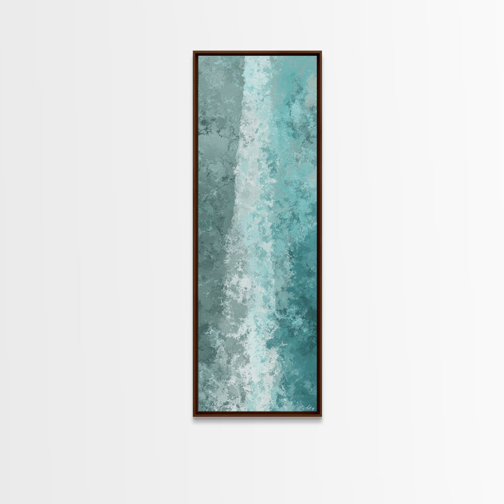 Abstract Marble Texture Canvas Print, Bathroom Art, Wall Decor, Bathroom Decor, Abstract Art, Spa, Contemporary Art, Wall Art, BAT-1x3-28