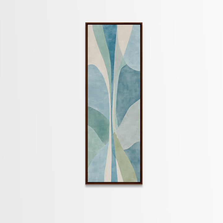 Clean Geometric Forms Canvas Print, Bathroom Art, Printable Wall Art, Bathroom Decor, Abstract Art, Spa, Bathroom Wall Decor, BAT-1x3-81