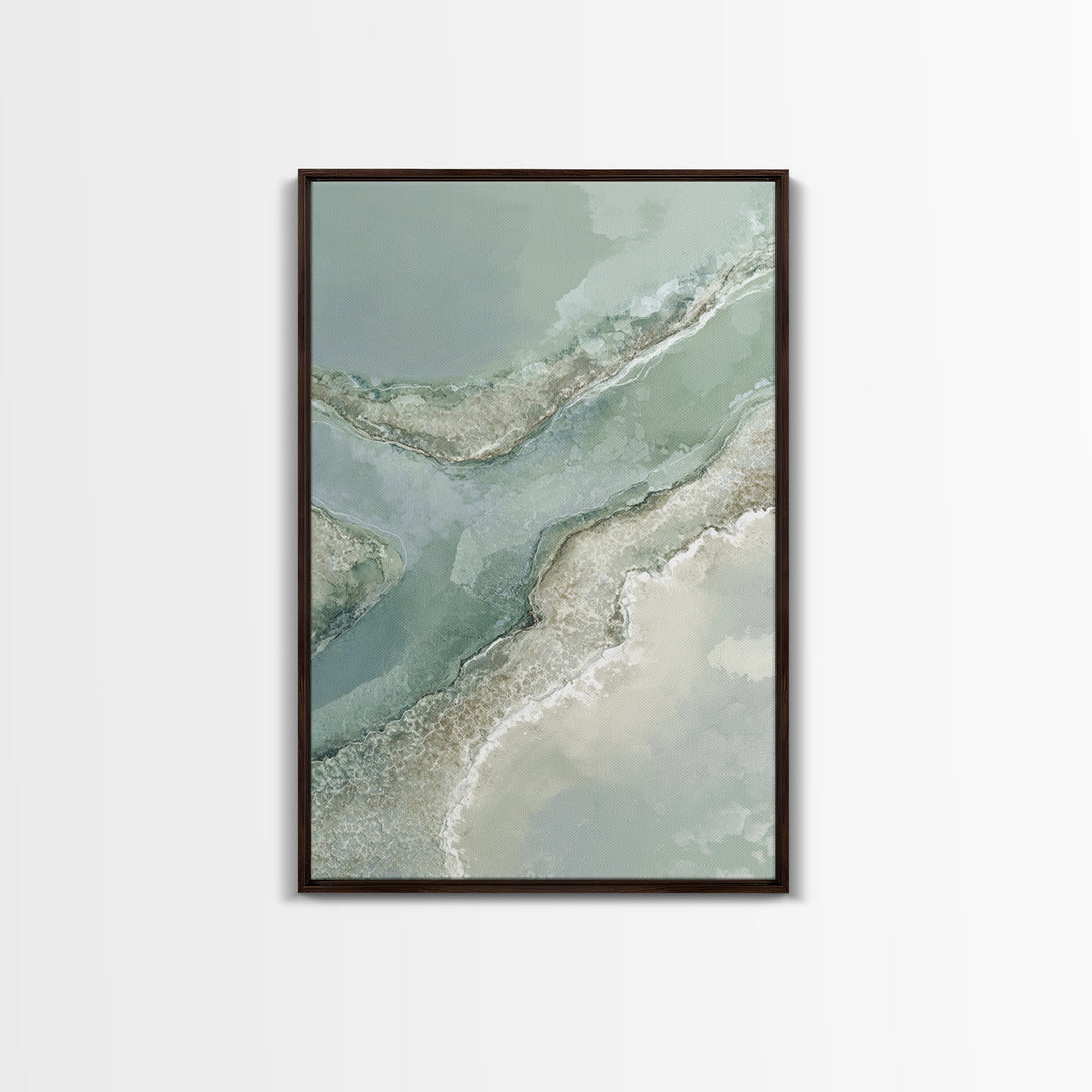 Soft Figure Line Drawing Canvas Print, Bathroom Art, Wall Decor, Bathroom Decor, Oil Painting, Spa, Contemporary Art, BAT-2x3-39