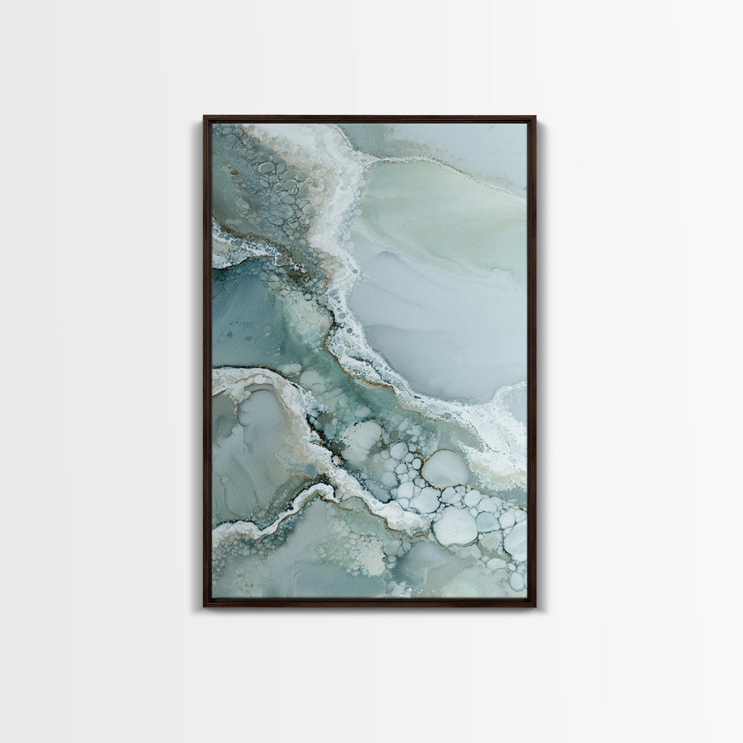 Abstract Marble Texture Framed Canvas Print, Bathroom Art, Funny Bathroom Art, Bathroom Decor, Abstract Art, Spa, Art Print, BAT-2x3-48