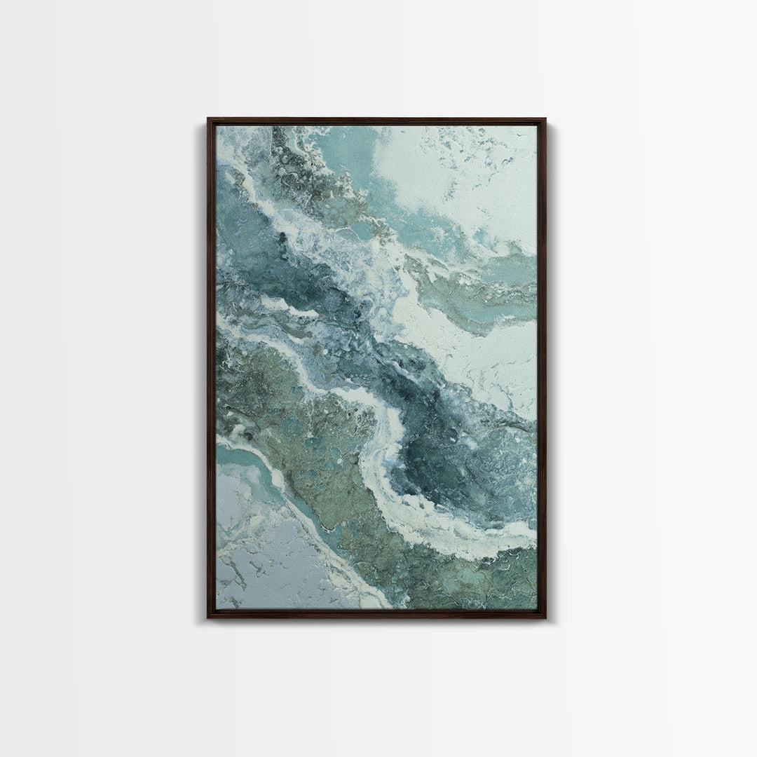 Abstract Marble Texture Canvas Print, Bathroom Art, Neutral Decor, Bathroom Decor, Fine Art, Spa, Wall Art, Home Decor, BAT-2x3-72