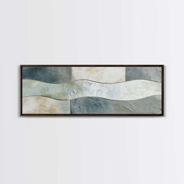 Clean Geometric Forms Canvas Print, Bathroom Art, Printable, Bathroom Decor, Spa, Bathroom Prints, Bathroom Wall Decor, BAT-3x1-13